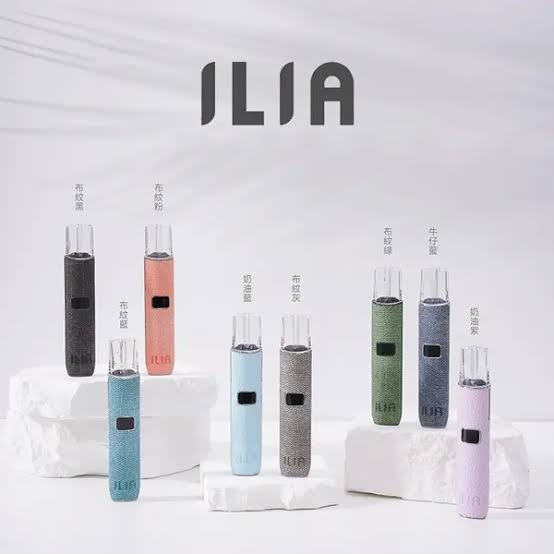 ILIA主機 8色可選｜布紋款哩亞主機 ILIA電子煙主機 換彈式霧化桿 #台灣