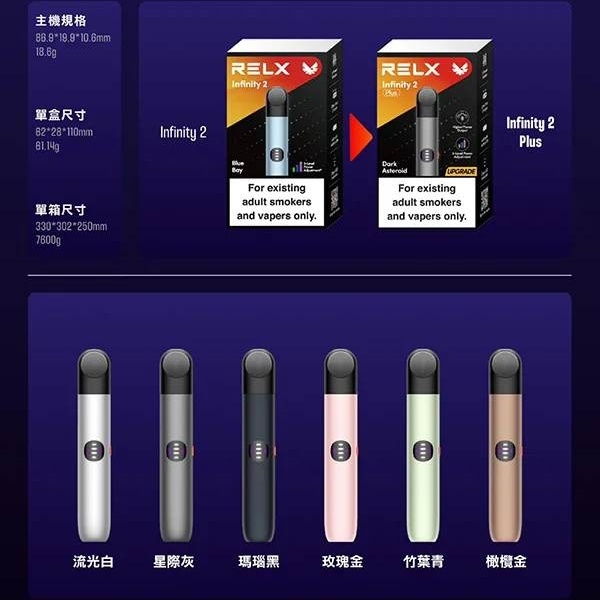 RELX6代主機 RELX電子煙主機 ILIA電子煙/台灣現貨#日期10/29