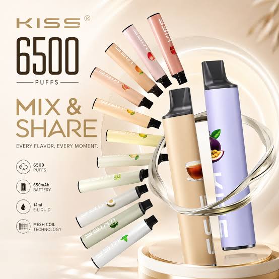 KIS5 凱斯6500口拋棄式電子煙多口味Mesh KIS5電子煙#日期10/29